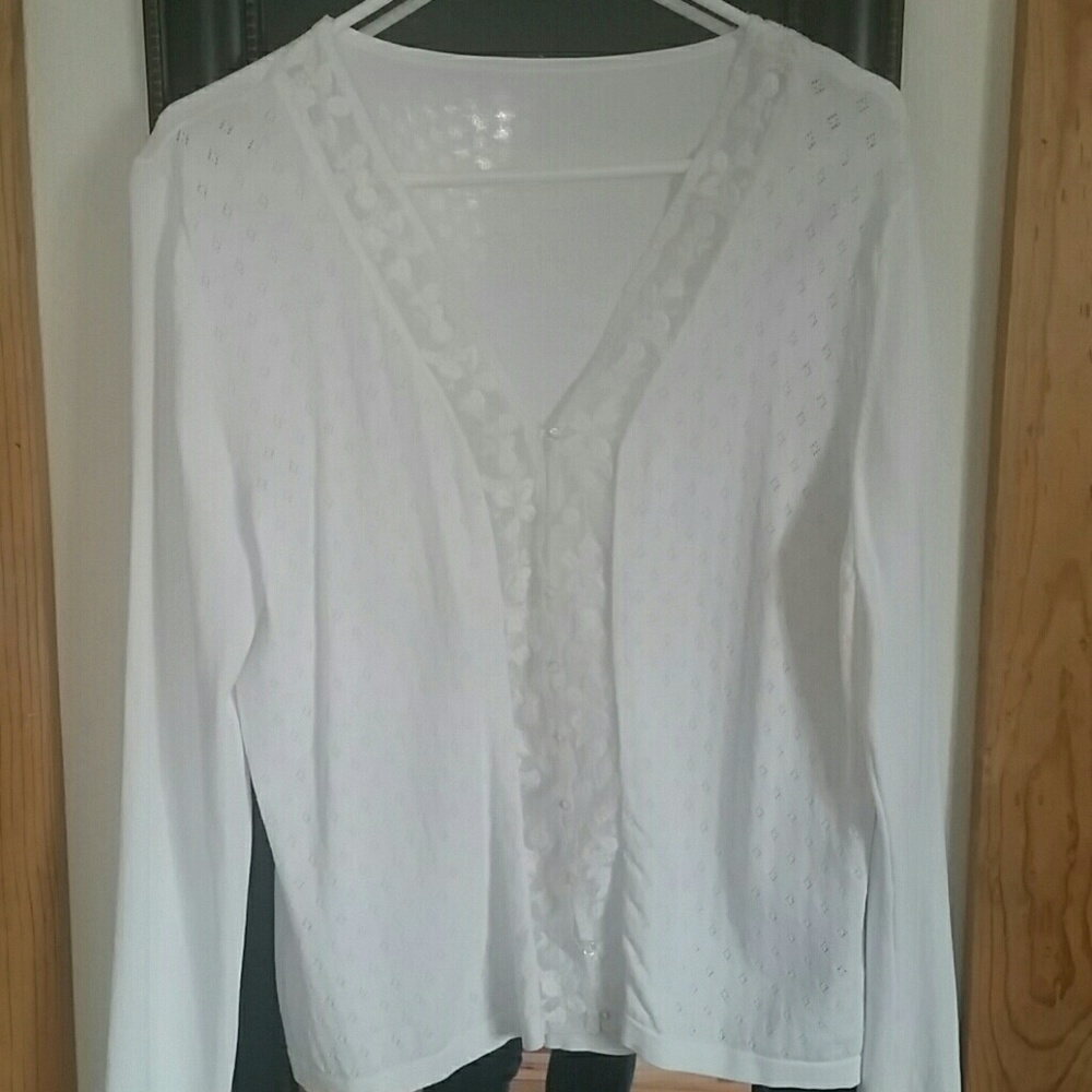 White sweater